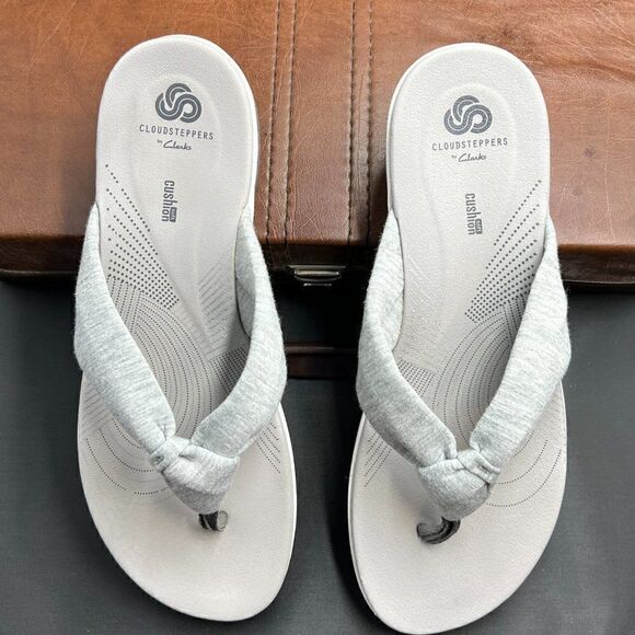 Clarks Womens Cloudsteppers Arla Kaylie Flip-Flops - Picture 2 of 6